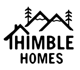 Thimble Homes Logo - Black